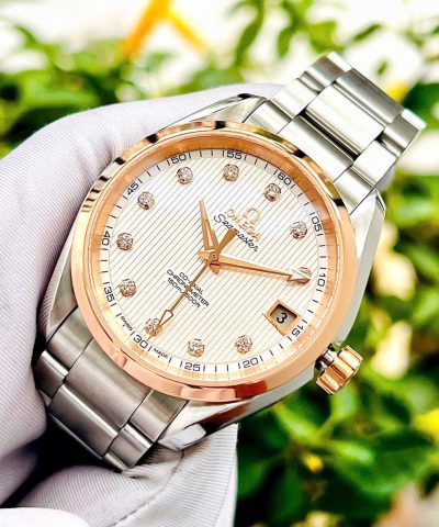 Omega CoAxial Aqua Terra Diamond 231.20.39.21.51.003