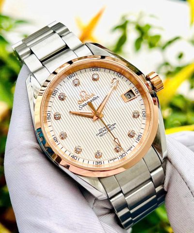 Omega CoAxial Aqua Terra Diamond 231.20.39.21.51.003