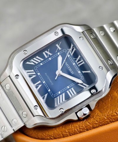 Cartier Santos Medium Blue WSSA0063
