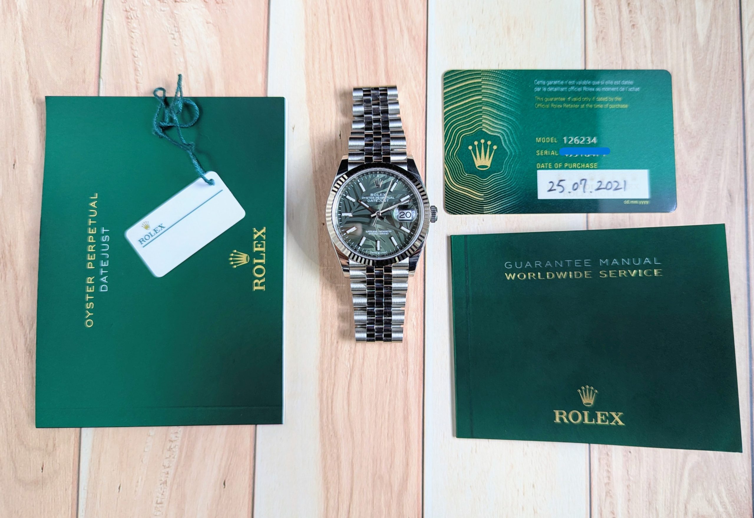 Rolex Datejust 126234 (10) Rolex Datejust 126234 Lá Cọ