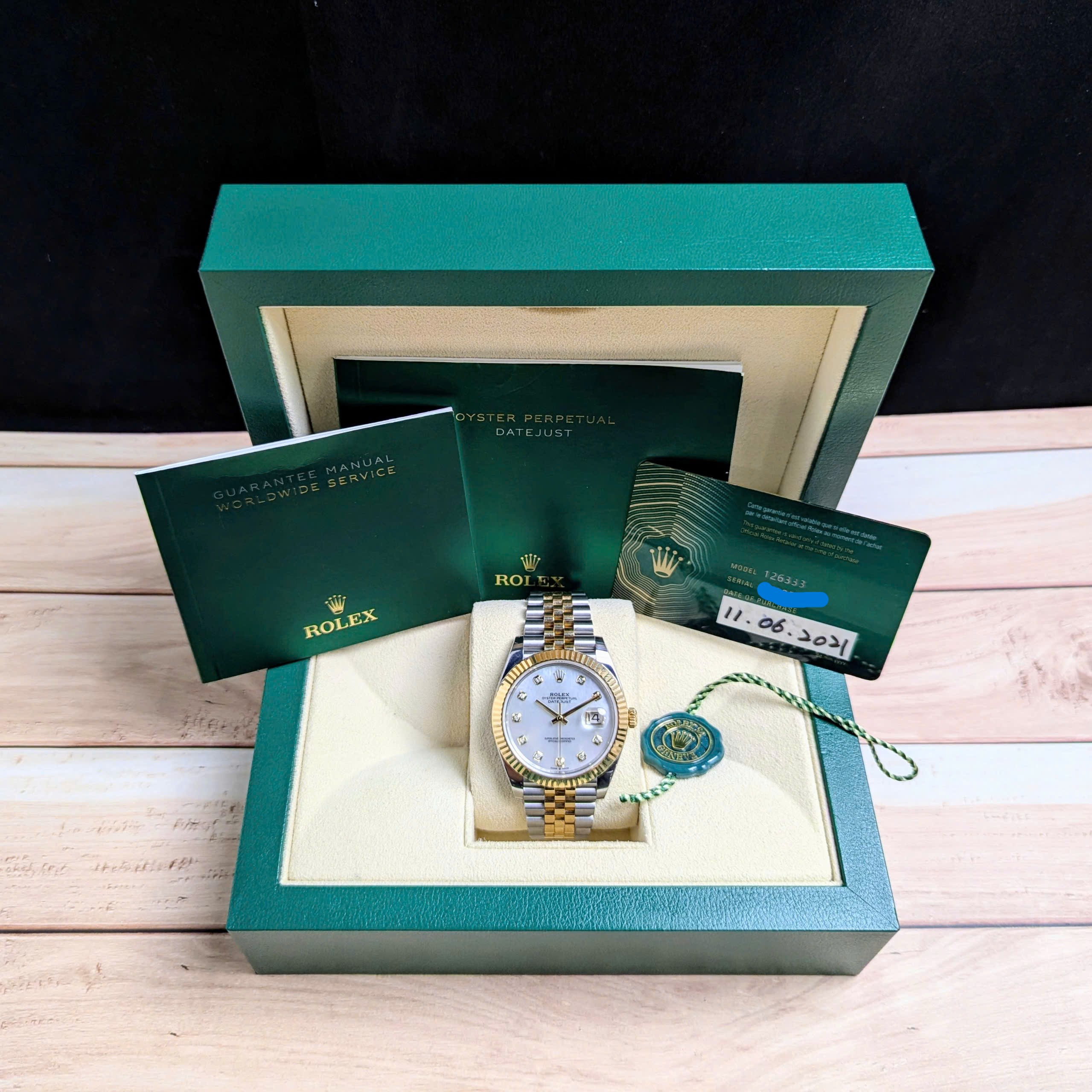 Rolex Datejust 41 M126333 (10) Rolex Datejust 41 M126333