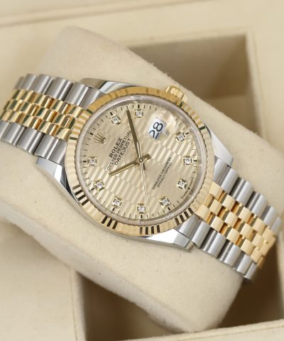 Rolex Datejust 126233-0045 Golden Fluted