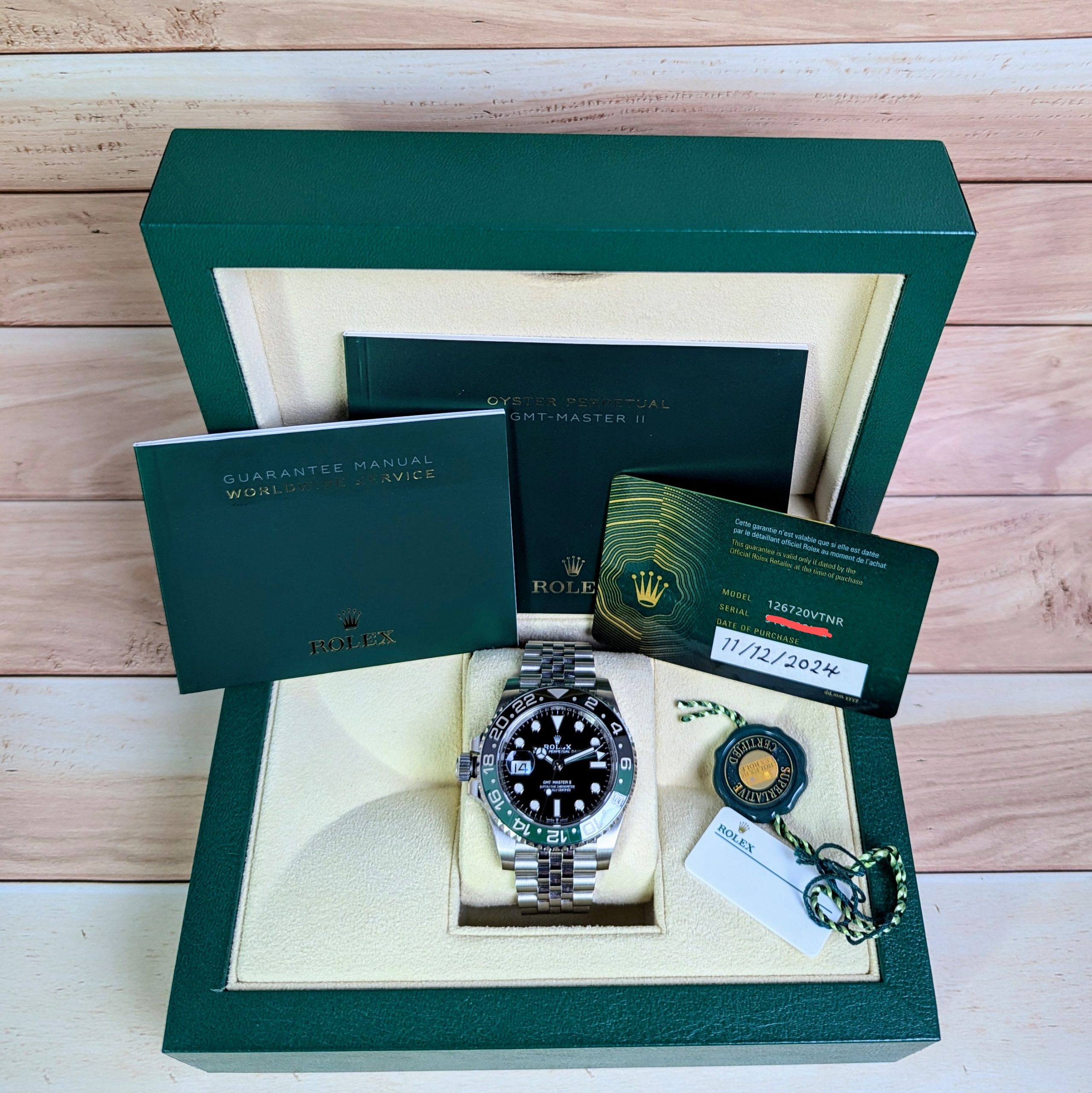 Rolex GMT-Master II 40 M126720VTNR Rolex GMT-Master II 40 M126720VTNR