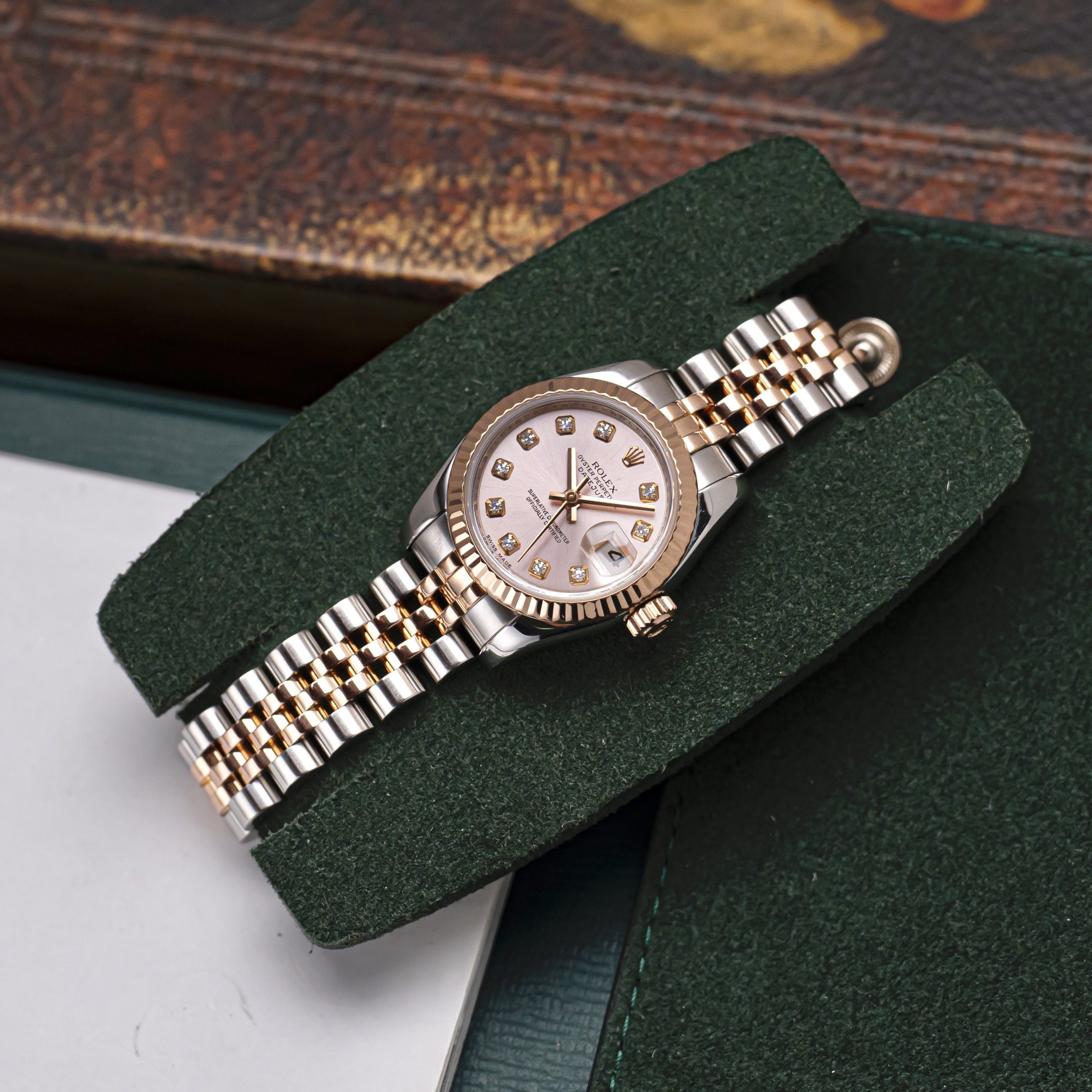 Rolex Lady Datejust 179171 (1) Rolex Lady Datejust 179171