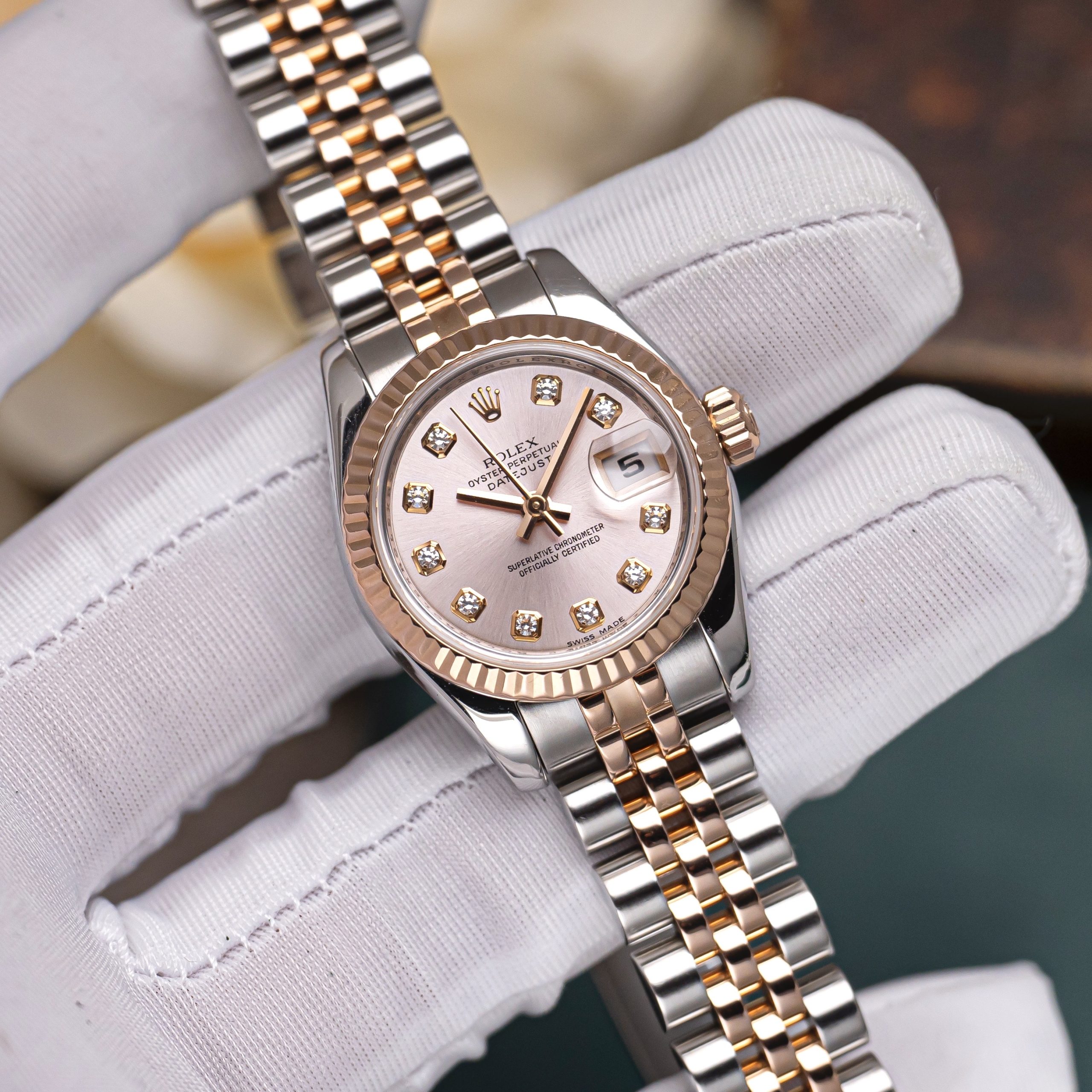 Rolex Lady Datejust 179171 (3) Rolex Lady Datejust 179171