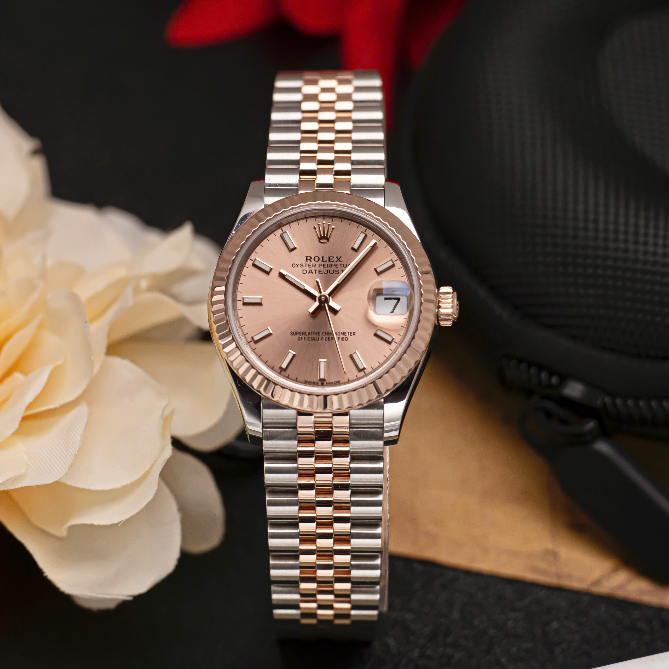 Rolex Datejust 31 Pink Dial 278271 (3) Rolex Datejust 31 Pink Dial 278271