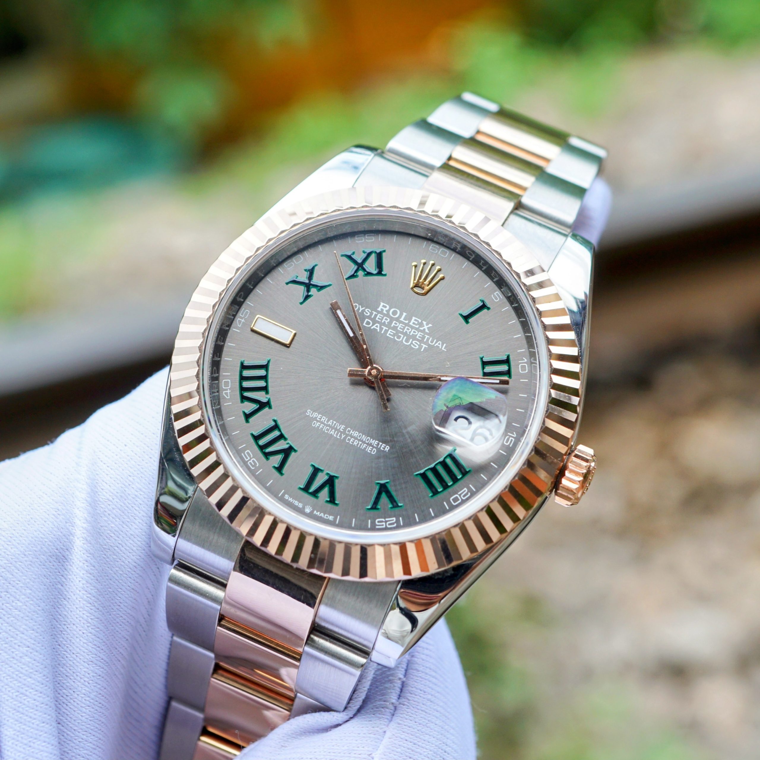 Rolex Datejust 41 Wimbledon 126331 (10) Rolex Datejust 41 Wimbledon 126331
