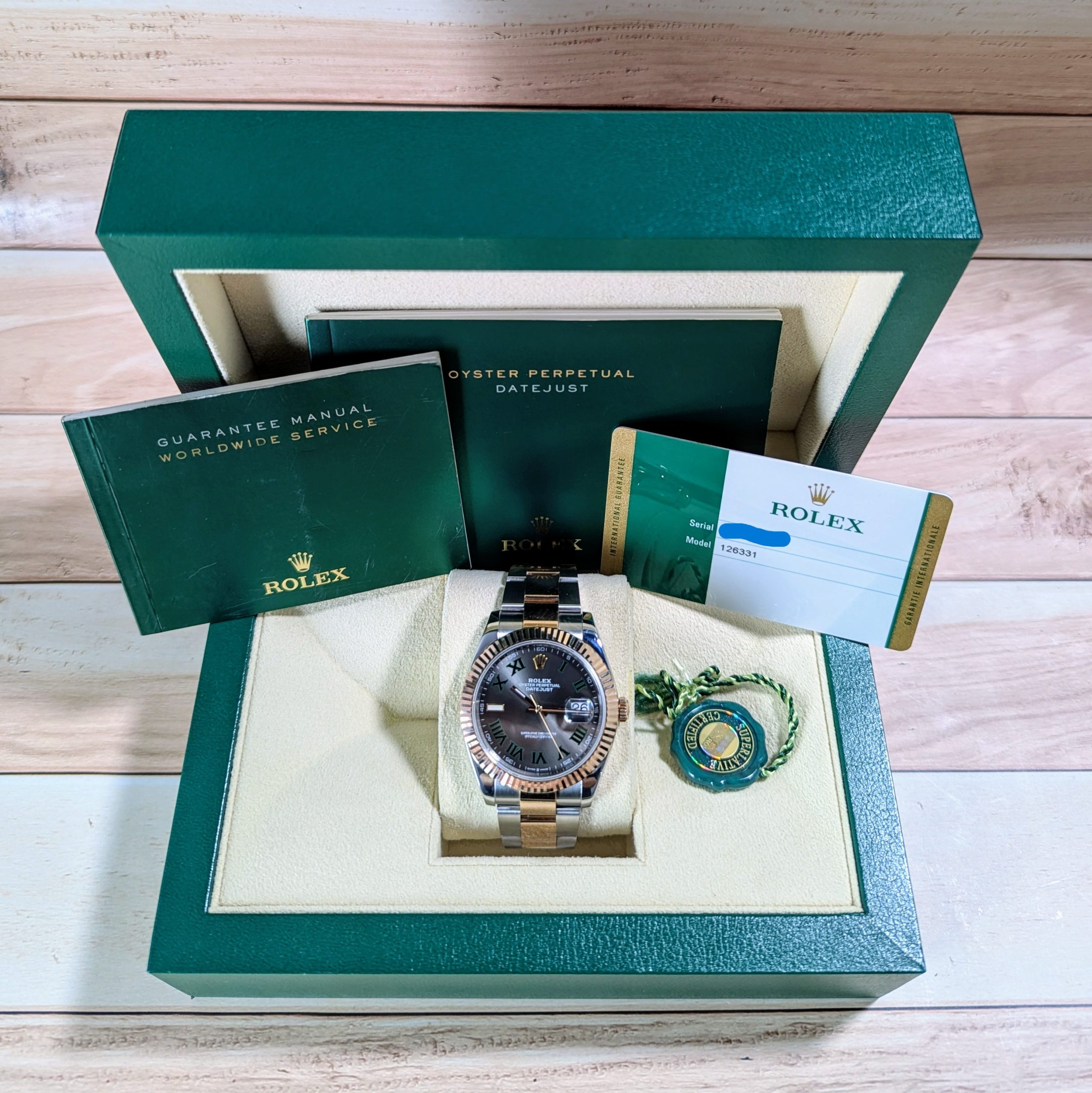 Rolex Datejust 41 Wimbledon 126331 (11) Rolex Datejust 41 Wimbledon 126331
