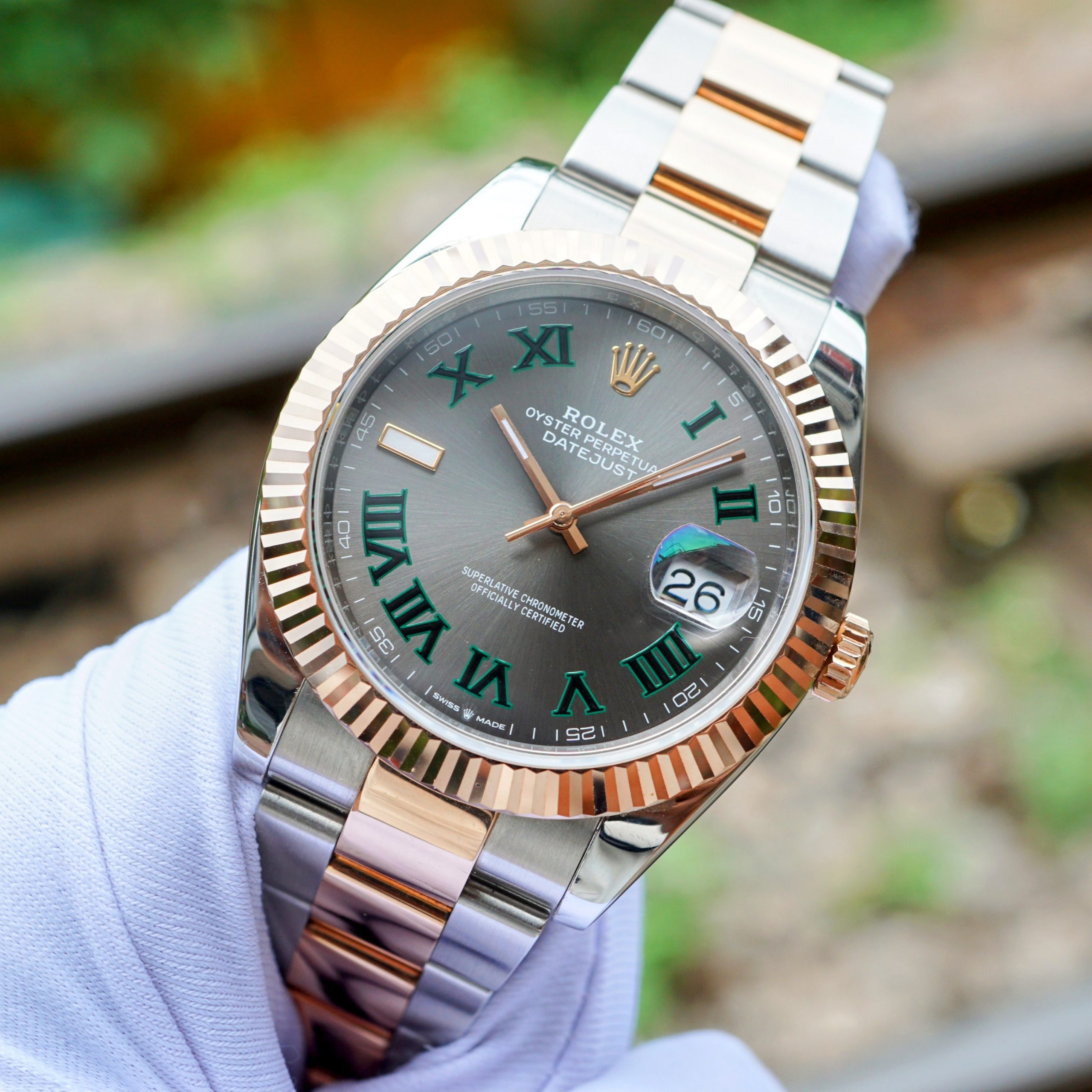 Rolex Datejust 41 Wimbledon 126331 (3) Rolex Datejust 41 Wimbledon 126331