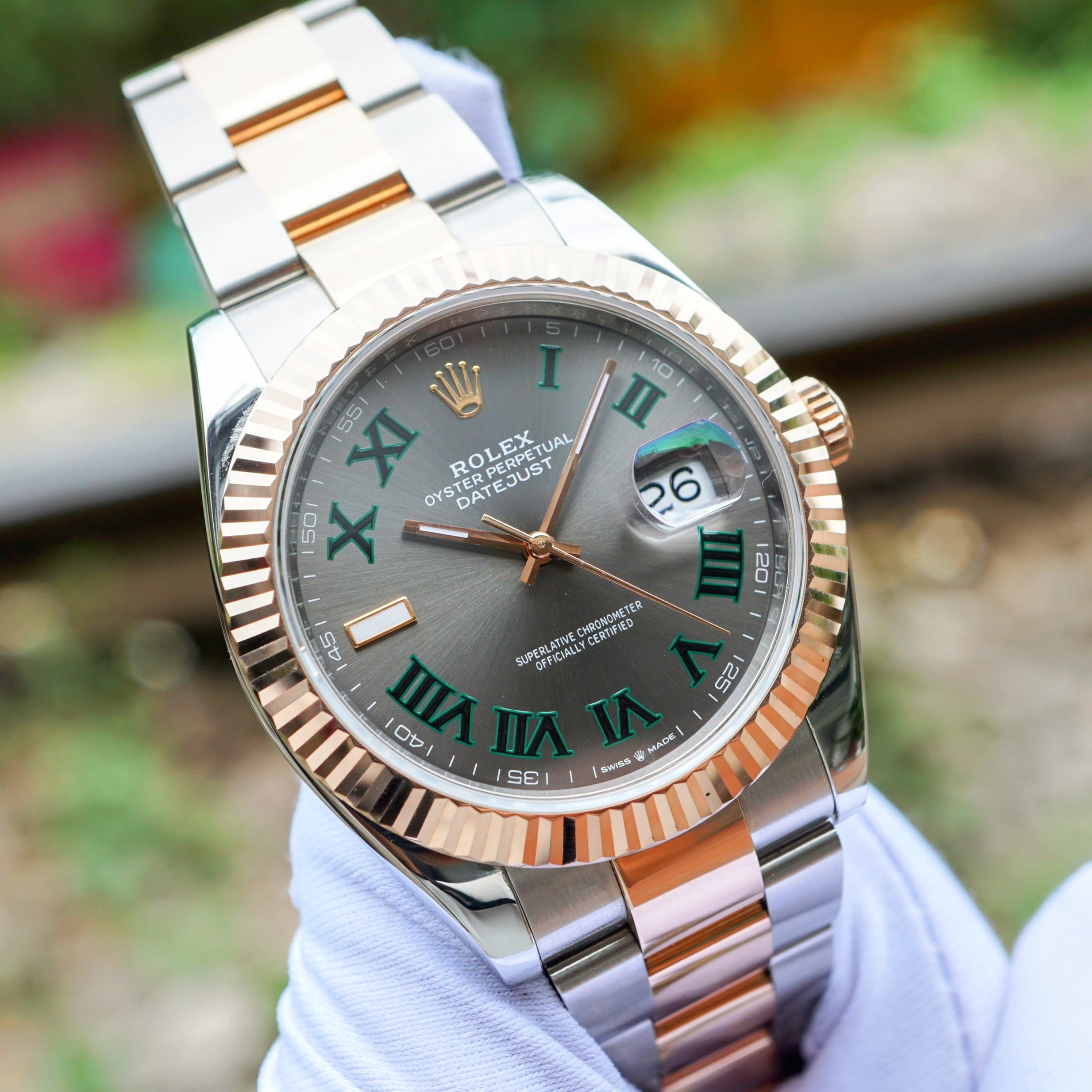 Rolex Datejust 41 Wimbledon 126331 (4) Rolex Datejust 41 Wimbledon 126331