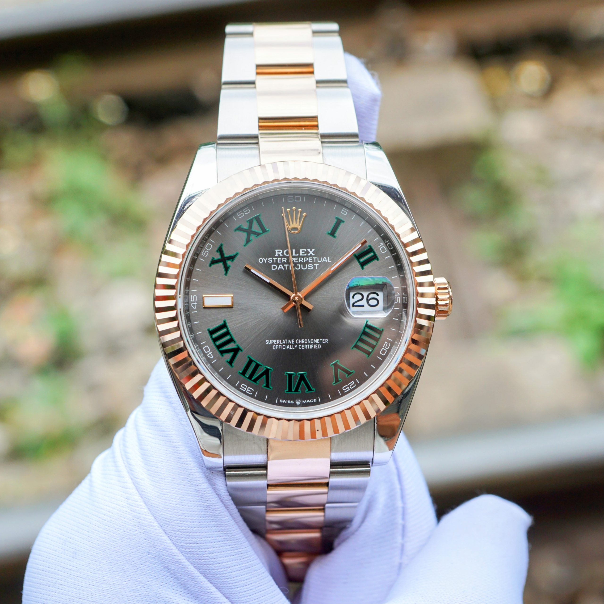 Rolex Datejust 41 Wimbledon 126331 (5) Rolex Datejust 41 Wimbledon 126331