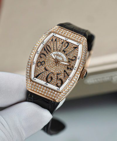 Franck Muller Vanguard V32 Rose Gold Diamond