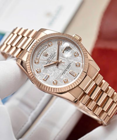 Rolex Day-Date 118235 Mặt thiên thạch