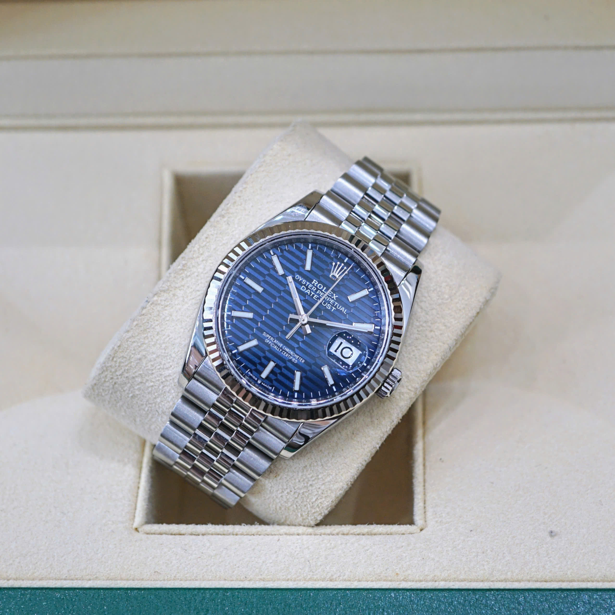 Rolex Datejust 36 mm 126234 Mặt Xếp Gạch Rolex Datejust 36 mm 126234 Mặt Xếp Gạch