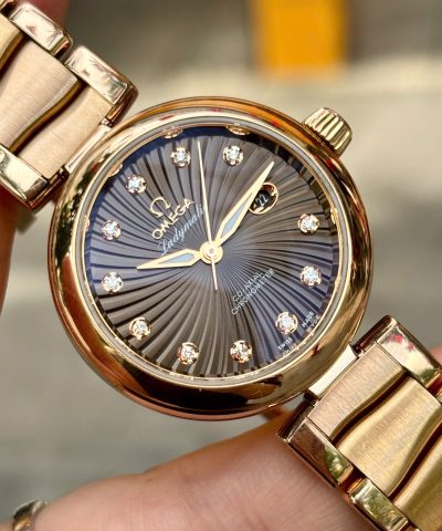 Omega De Ville Ladymatic Diamond 18k 425.60.34.20.63.001