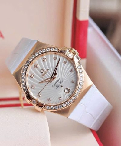 Omega Constellation Lady Diamond 18k 123.58.35.20.55.003