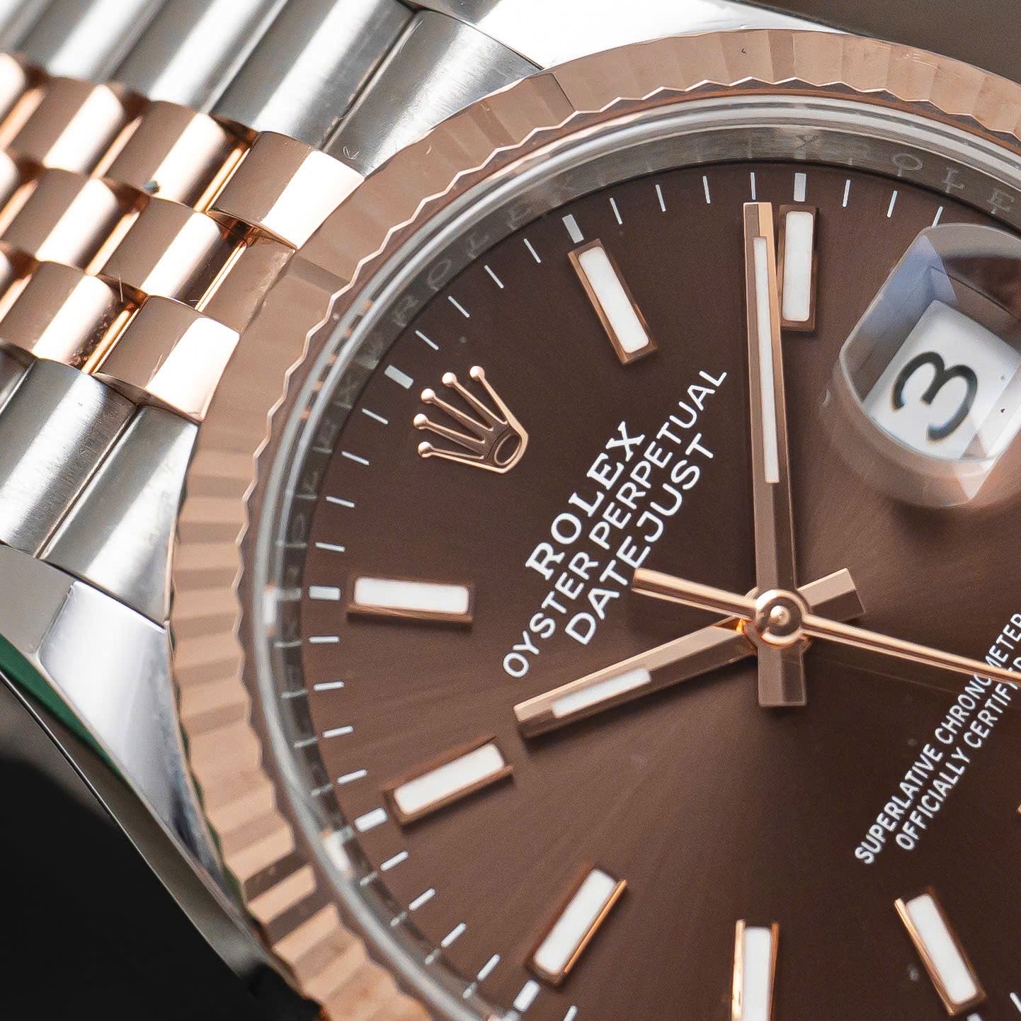 Rolex Datejust 126231 Choco Index Rolex Datejust 126231 Choco Index