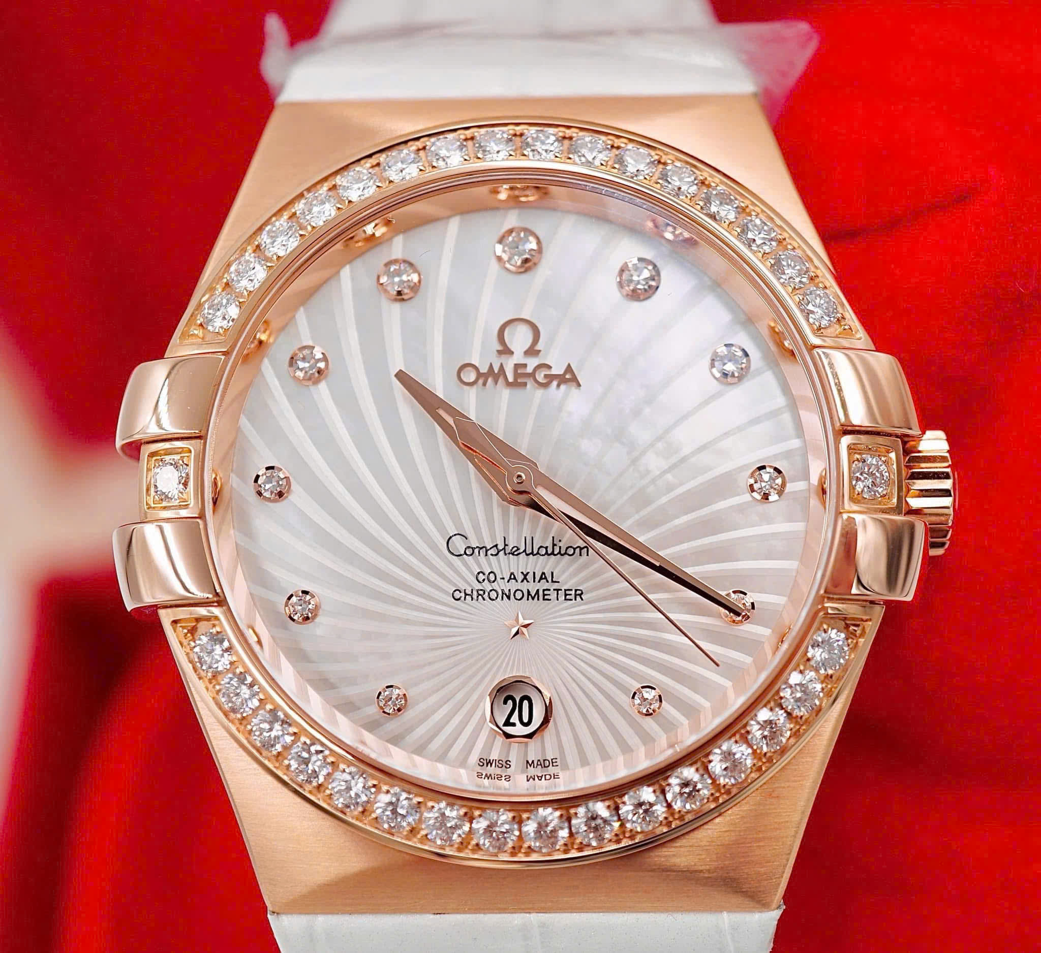Omega Constellation Lady Diamond 18k 123.58.35.20.55.003 Omega Constellation Lady Diamond 18k 123.58.35.20.55.003