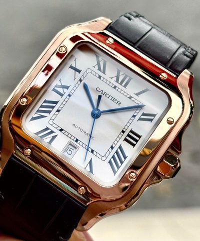 Cartier Santos de Cartier Large 18k WGSA0011