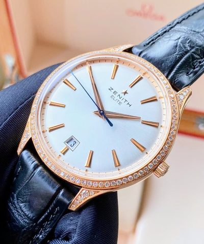 Zenith Captain Elite 22.2020.670 Solid Gold 18k Diamond