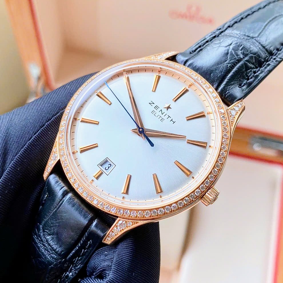 Zenith Captain Elite 22.2020.670 Solid Gold 18k Diamond Zenith Captain Elite 22.2020.670 Solid Gold 18k Diamond