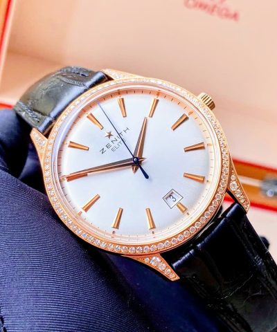 Zenith Captain Elite 22.2020.670 Solid Gold 18k Diamond