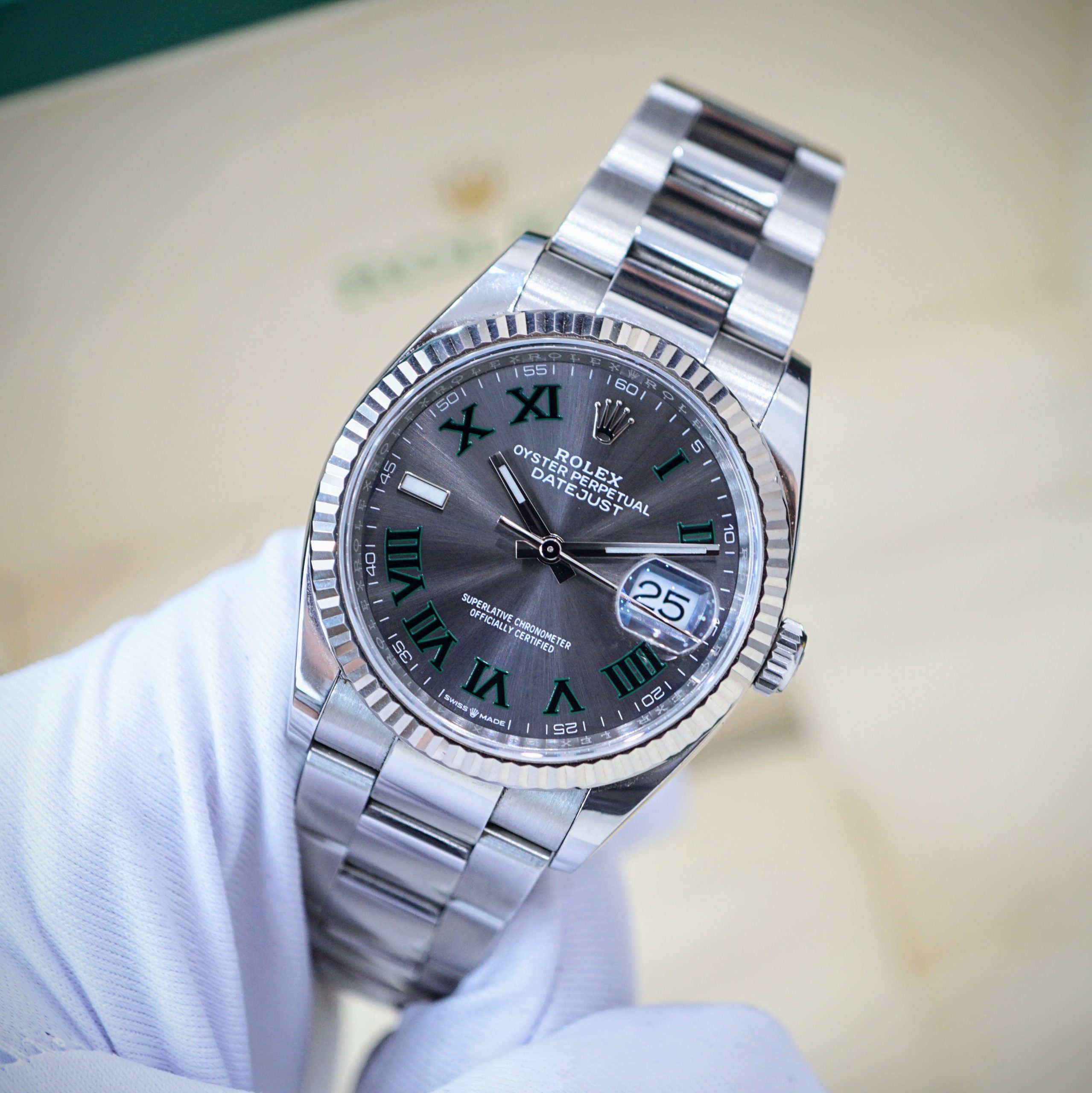 Rolex Datejust 126200 Wimbledon Rolex Datejust 126200 Wimbledon