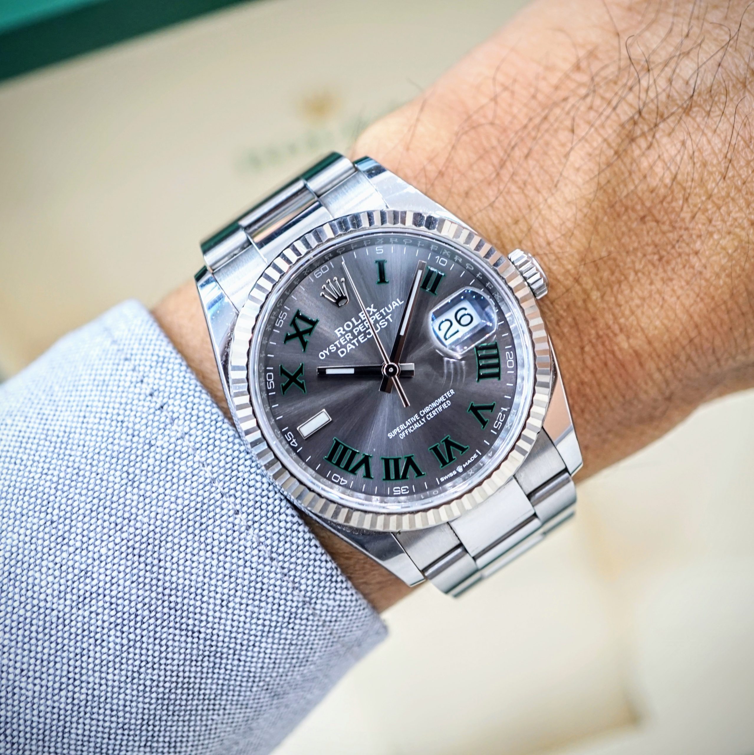 Rolex Datejust 126200 Wimbledon Rolex Datejust 126200 Wimbledon