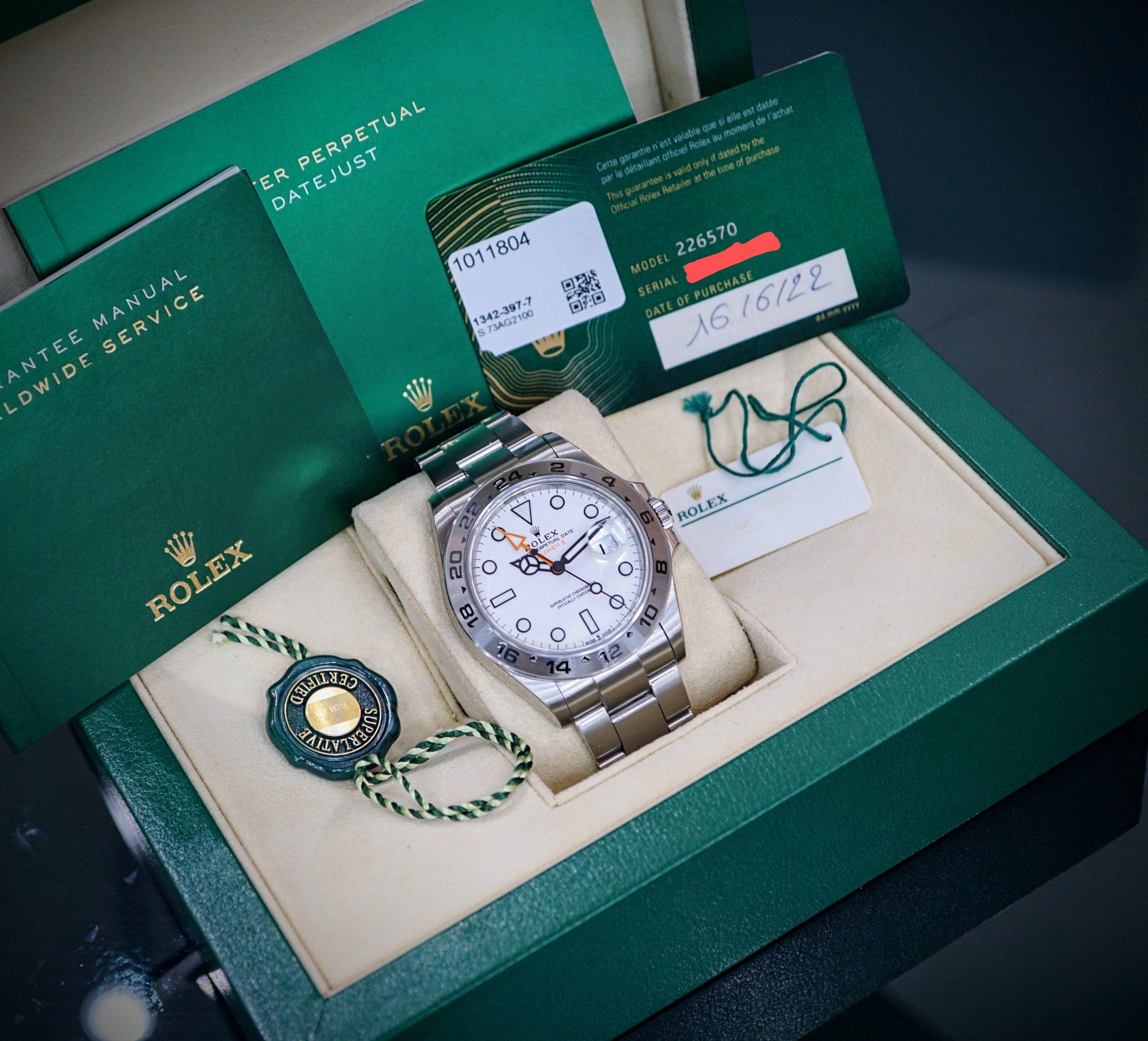 Rolex Explorer II 226570 Rolex Explorer II 226570