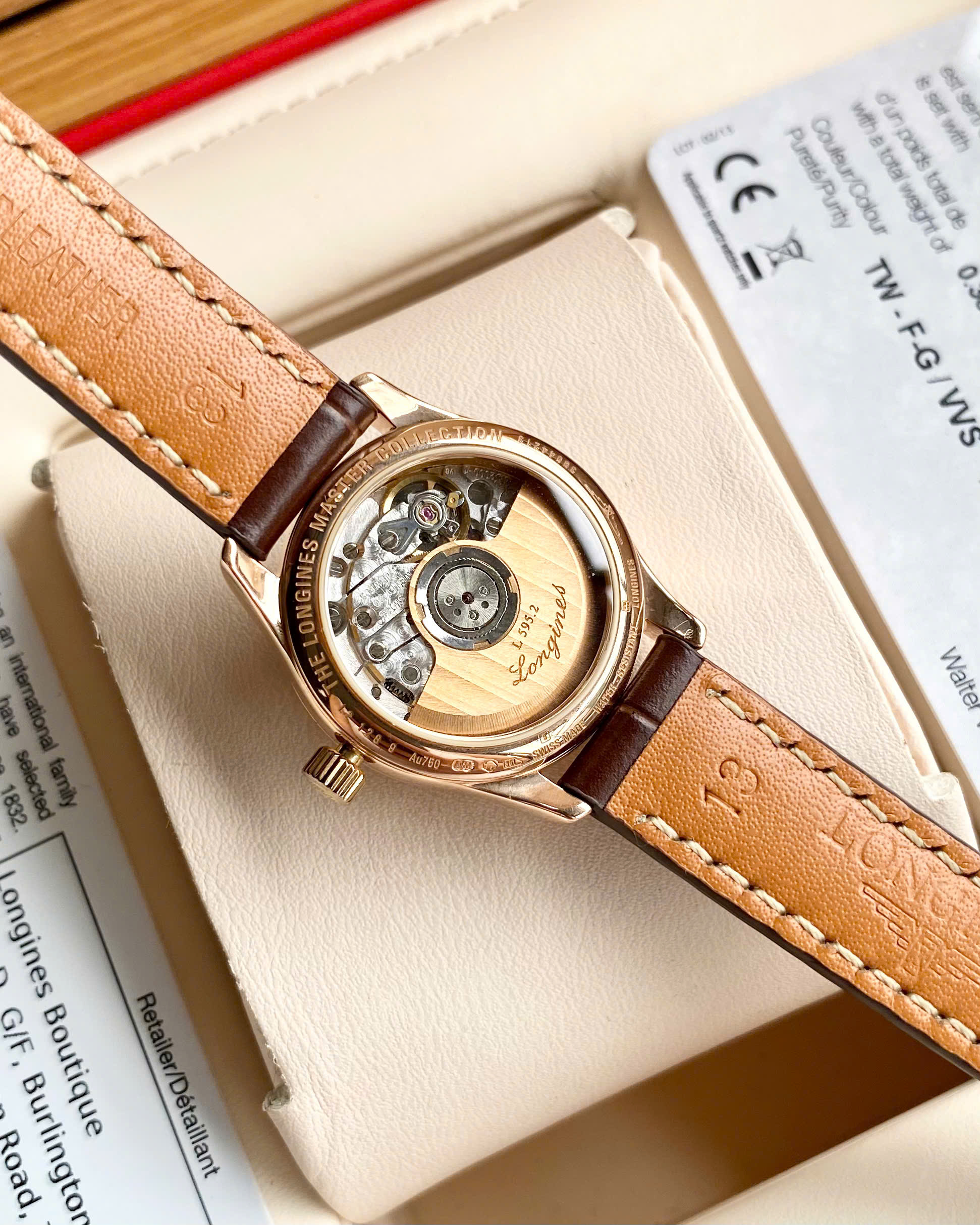 Longines Master CoLLection Diamond 18k L2.128.9.87.3 Longines Master CoLLection Diamond 18k L2.128.9.87.3