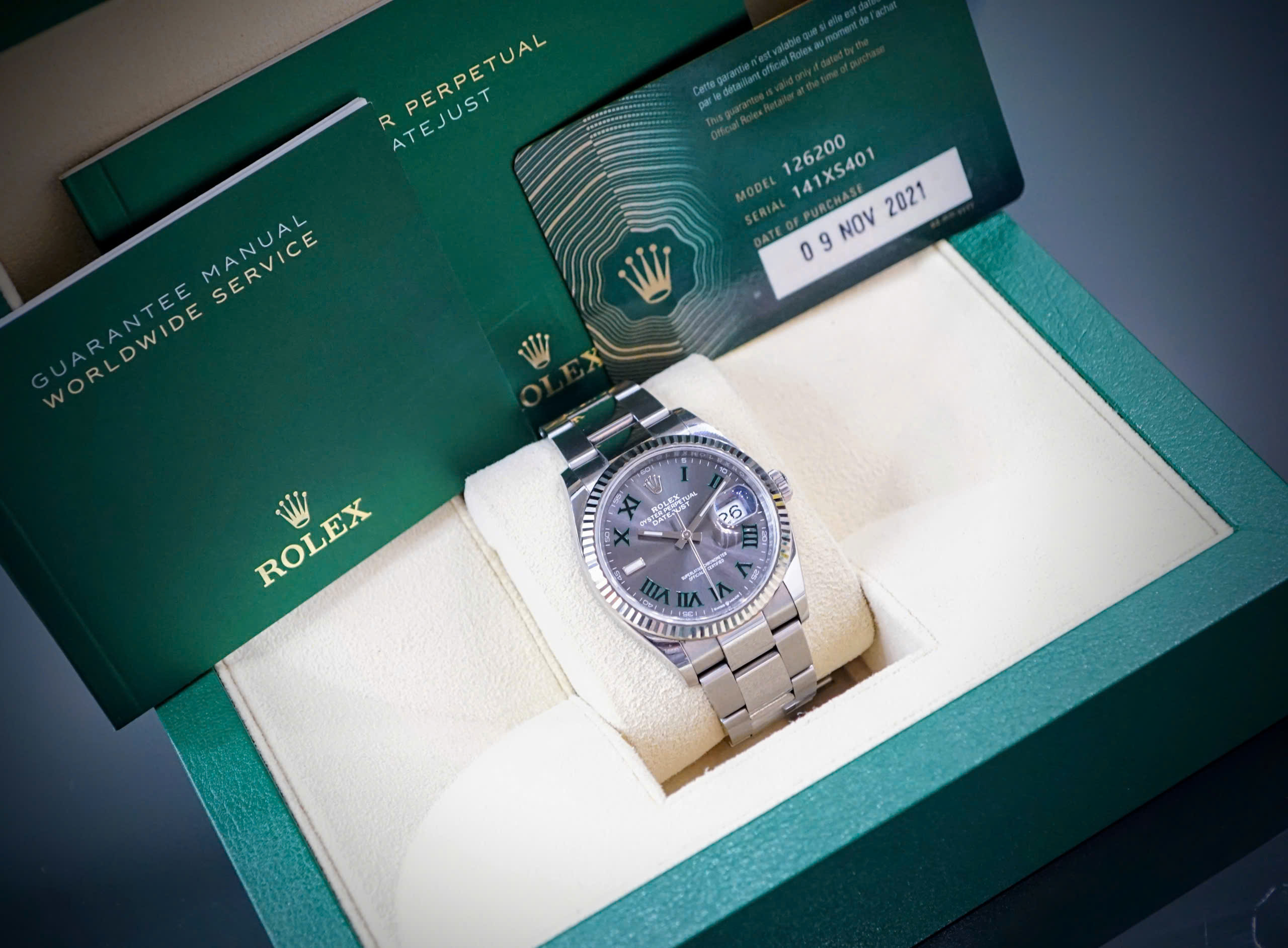 Rolex Datejust 126200 Wimbledon Rolex Datejust 126200 Wimbledon