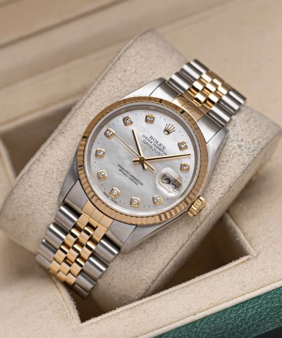 Rolex Datejust 16233 mặt MOP