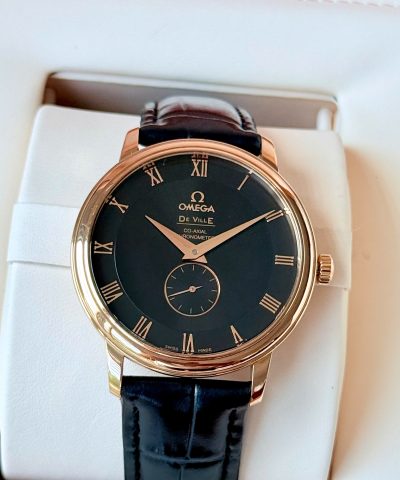 Omega DeVille Prestige Co-Axial Rose Gold 4614.50.01