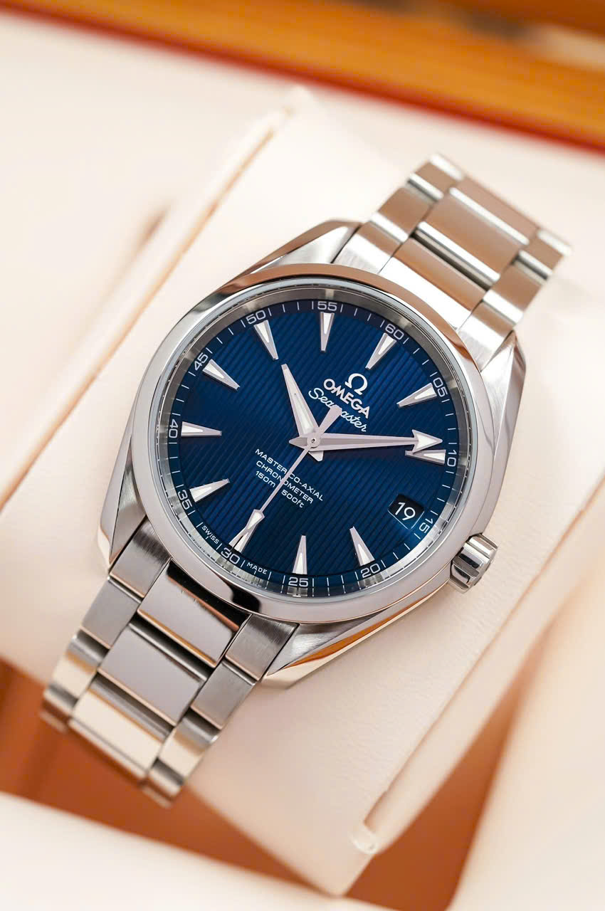 Omega Aqua Terra Master Co-Axial Blue Dial 231.10.39.21.03.002 Omega Aqua Terra Master Co-Axial Blue Dial 231.10.39.21.03.002