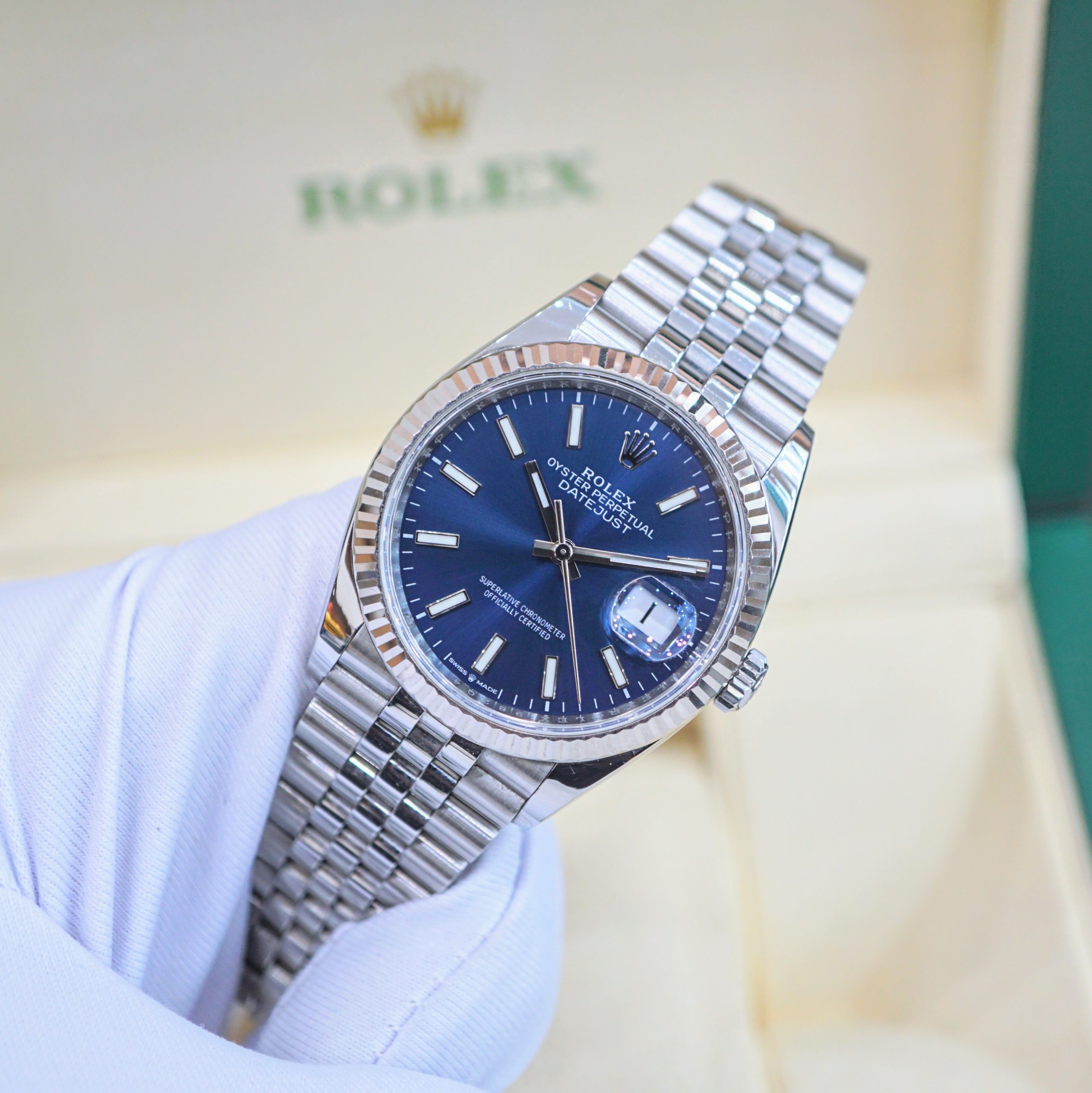 Rolex Datejust 126234 Xanh Blue Rolex Datejust 126234 Xanh Blue
