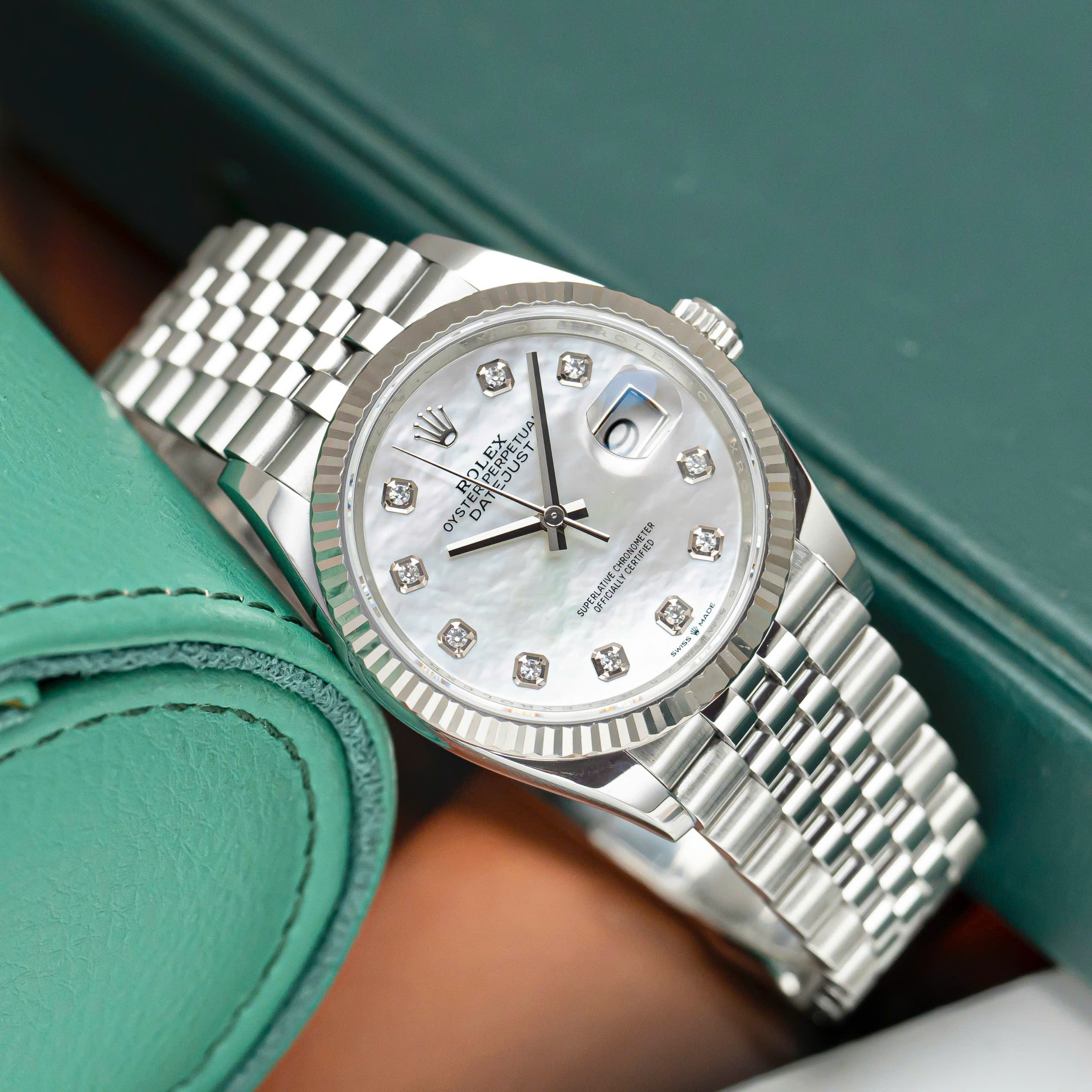 Rolex DateJust 126234 MOP Rolex DateJust 126234 MOP