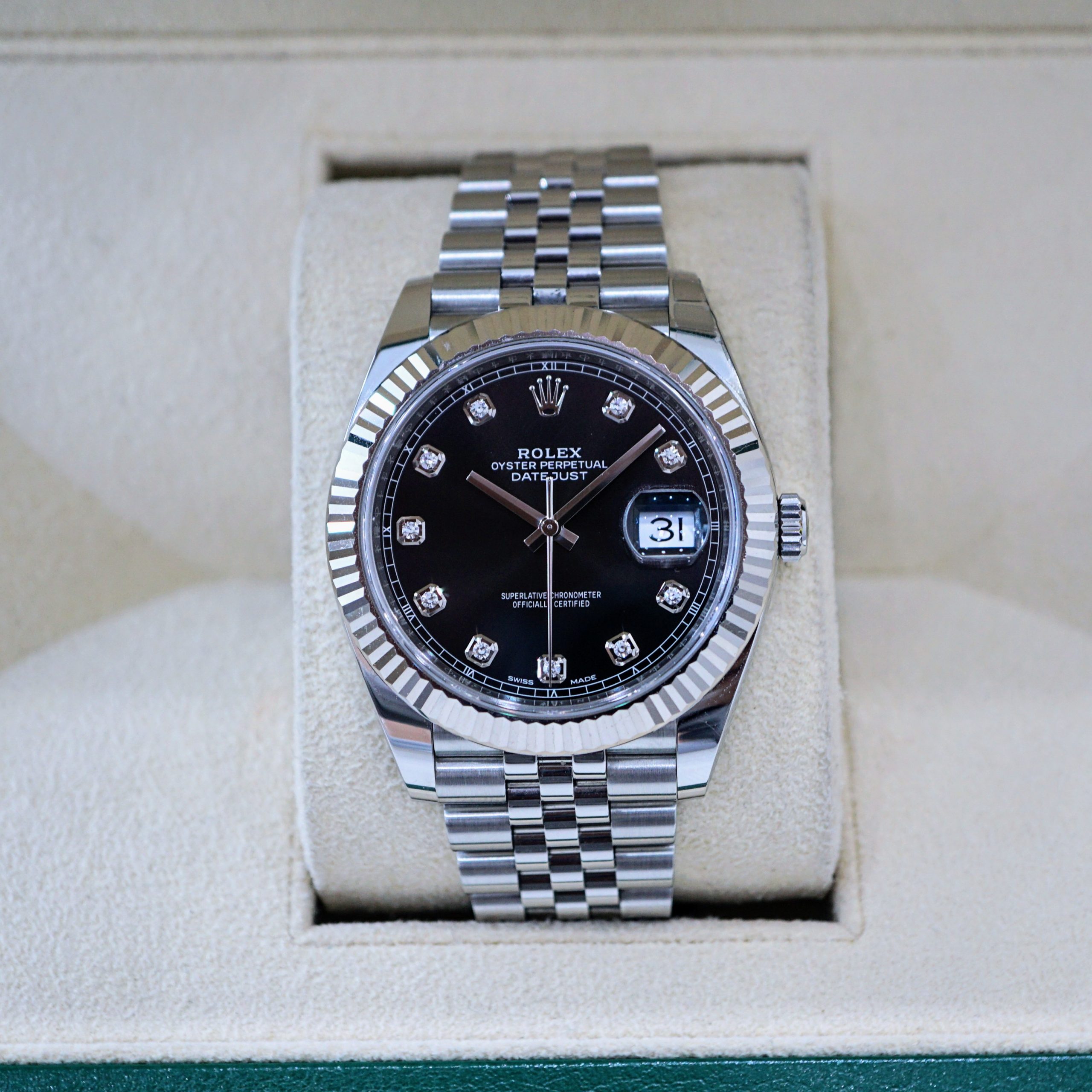 Rolex Datejust 126334 Cọc Kim Cương Rolex Datejust 126334 Cọc Kim Cương