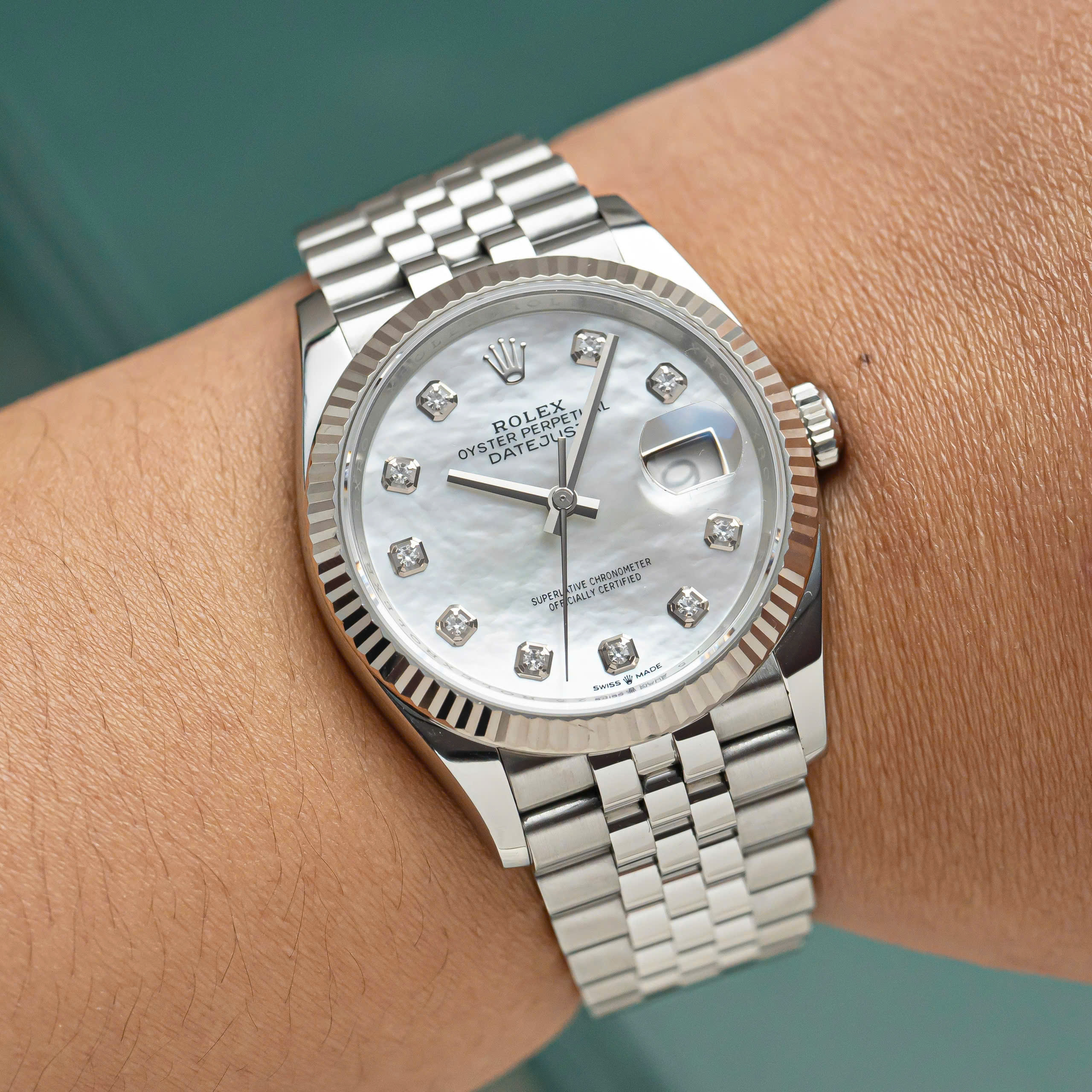Rolex DateJust 126234 MOP Rolex DateJust 126234 MOP