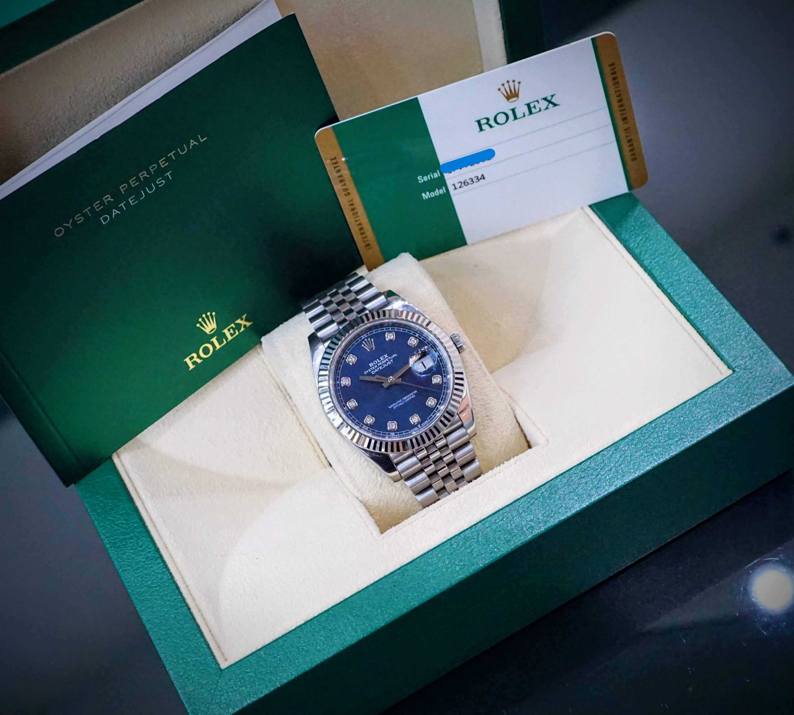 Rolex Datejust 126334 Blue Dial Rolex Datejust 126334 Blue Dial
