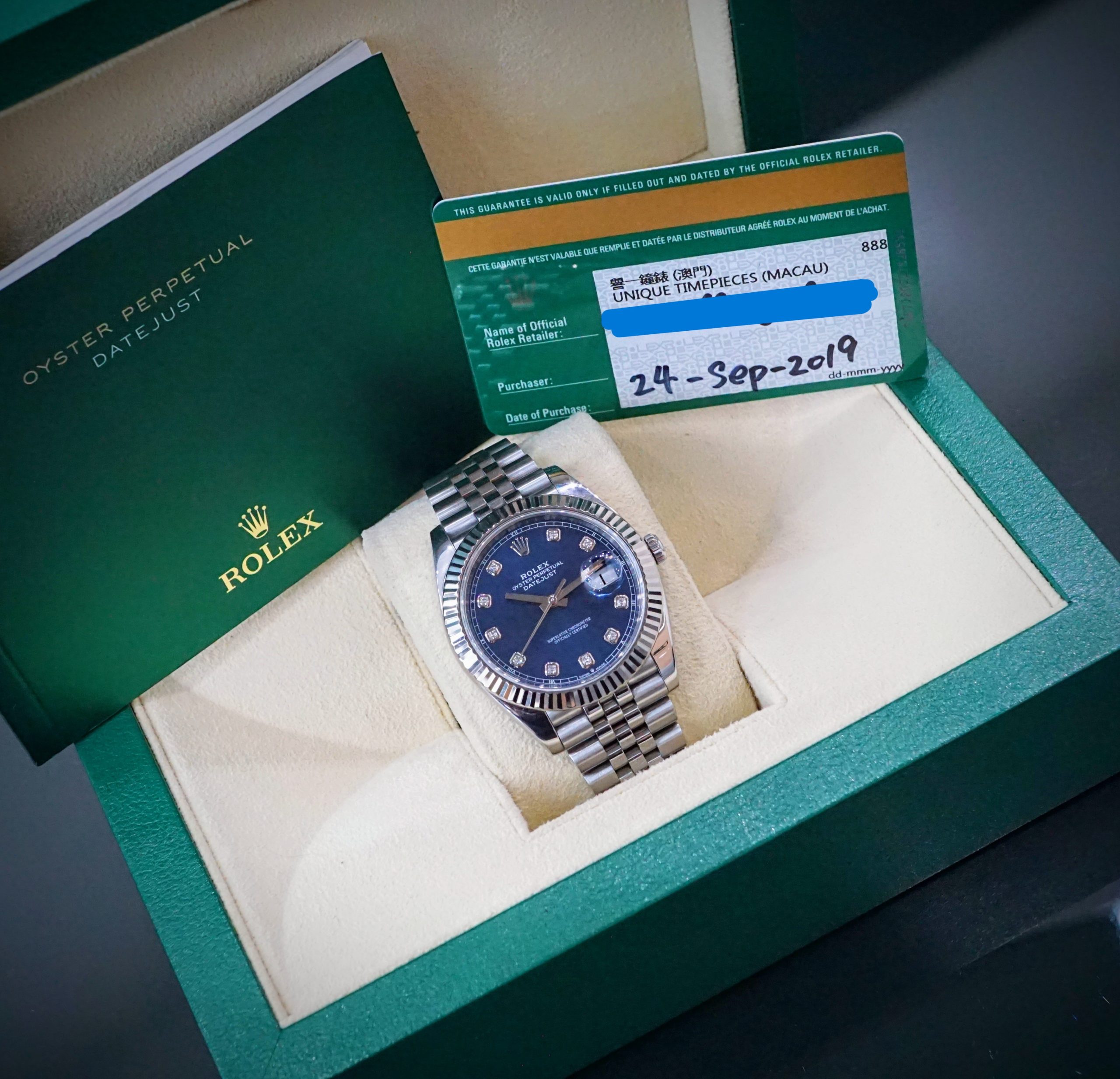 Rolex Datejust 126334 Blue Dial Rolex Datejust 126334 Blue Dial