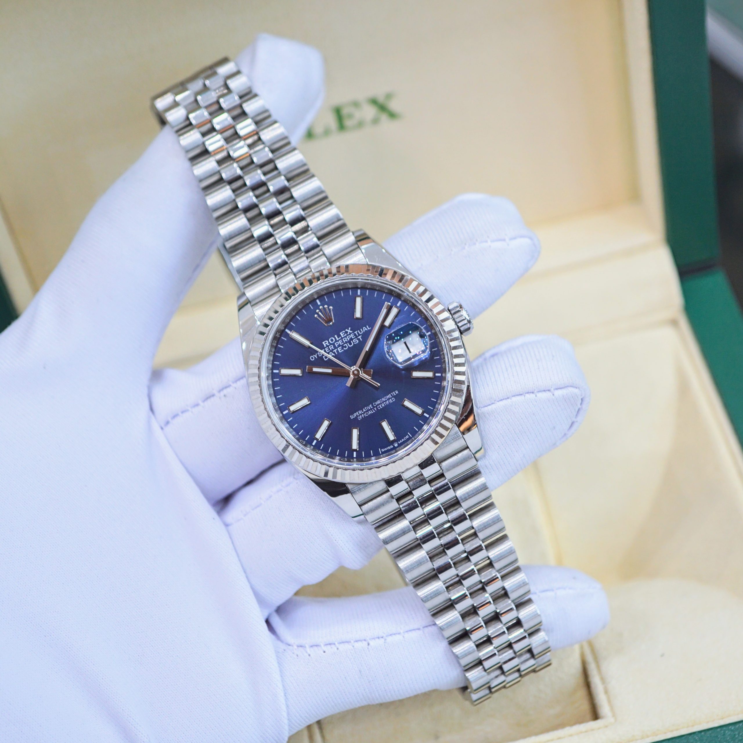Rolex Datejust 126234 Xanh Blue Rolex Datejust 126234 Xanh Blue