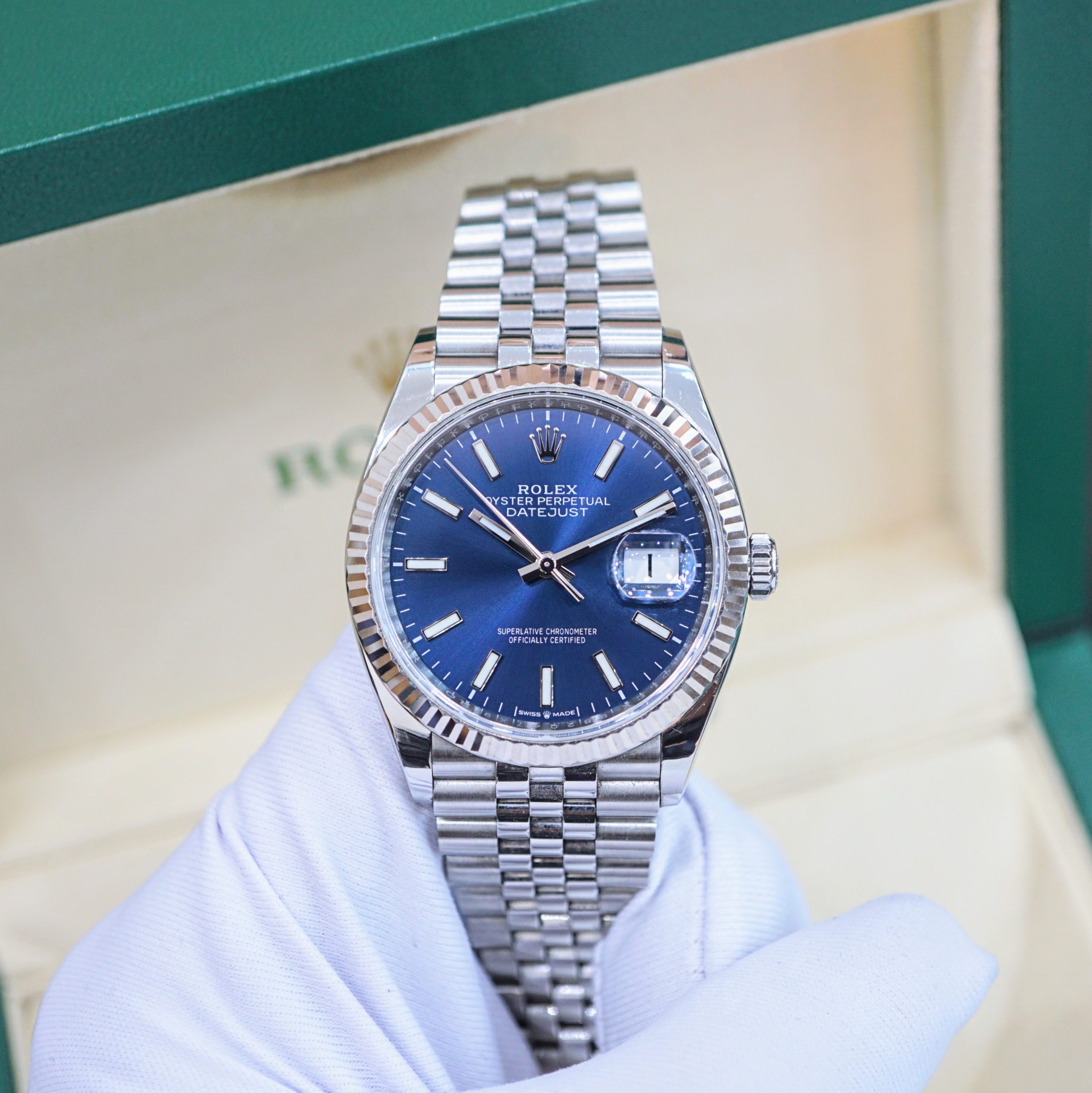 Rolex Datejust 126234 Xanh Blue Rolex Datejust 126234 Xanh Blue
