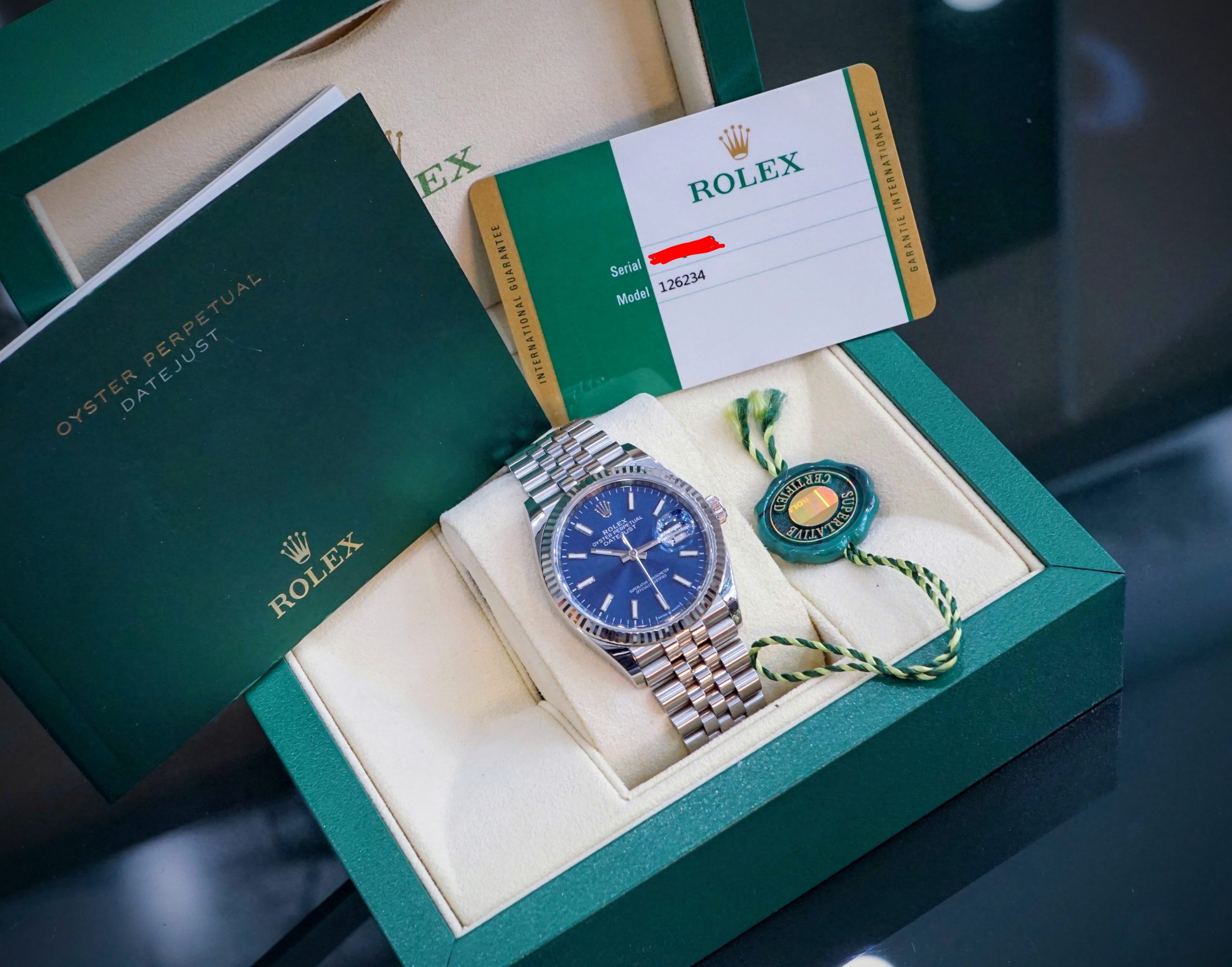 Rolex Datejust 126234 Xanh Blue Rolex Datejust 126234 Xanh Blue