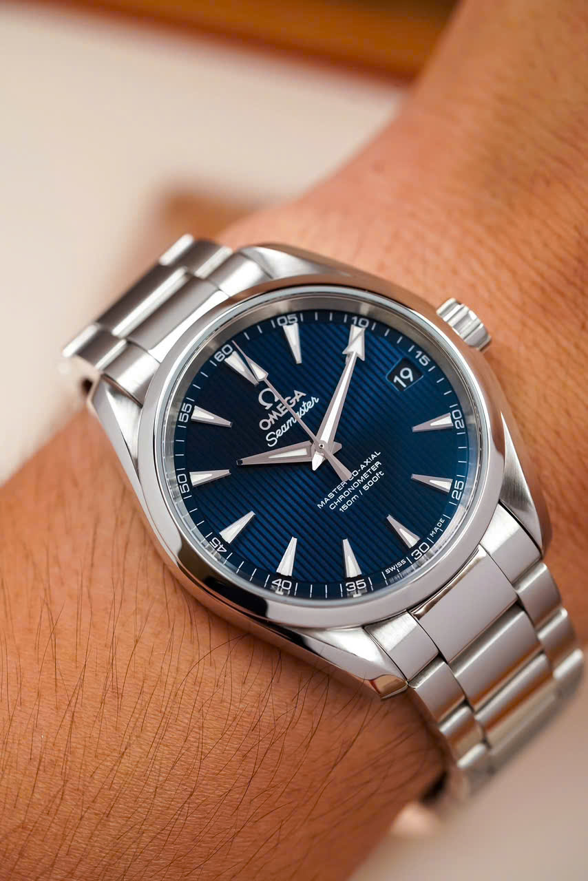 Omega Aqua Terra Master Co-Axial Blue Dial 231.10.39.21.03.002 Omega Aqua Terra Master Co-Axial Blue Dial 231.10.39.21.03.002