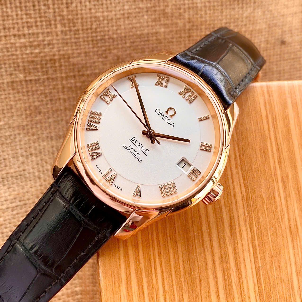 Omega DeVille Hour Vision Chronometer 431.53.41.21.52.001 Omega DeVille Hour Vision Chronometer 431.53.41.21.52.001