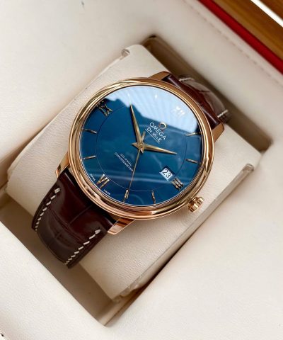 Omega Deville Prestige Co-Axial 424.53.40.20.03.002 Rose Gold
