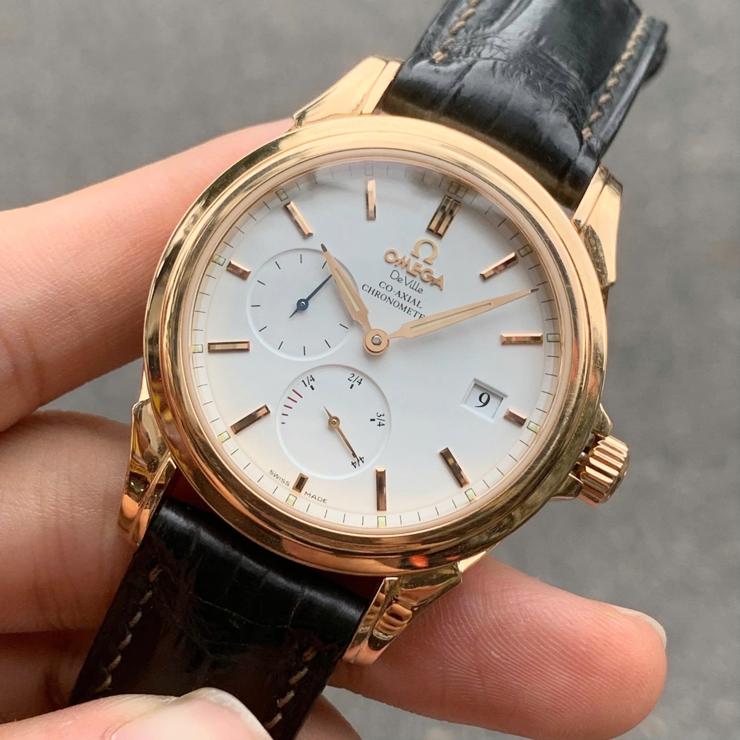 Omega Deville Co-Axial Chronometer 18K 4652.20.32 Omega Deville Co-Axial Chronometer 18K 4652.20.32
