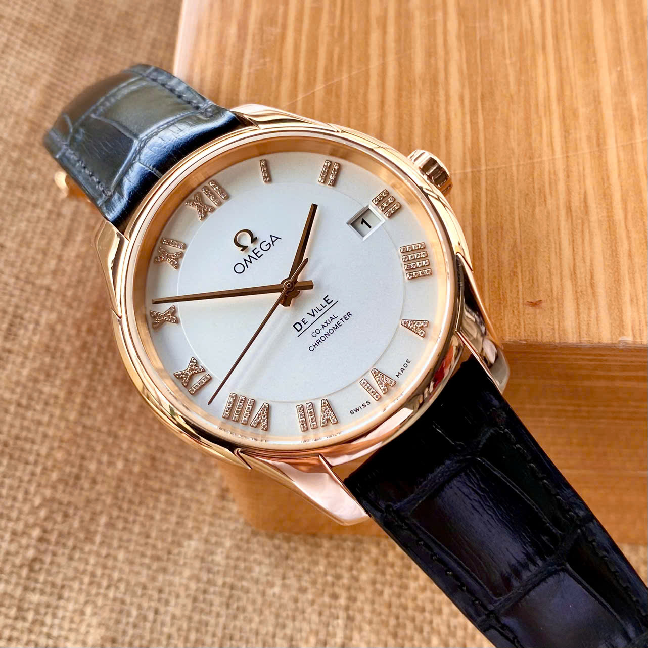 Omega DeVille Hour Vision Chronometer 431.53.41.21.52.001 Omega DeVille Hour Vision Chronometer 431.53.41.21.52.001