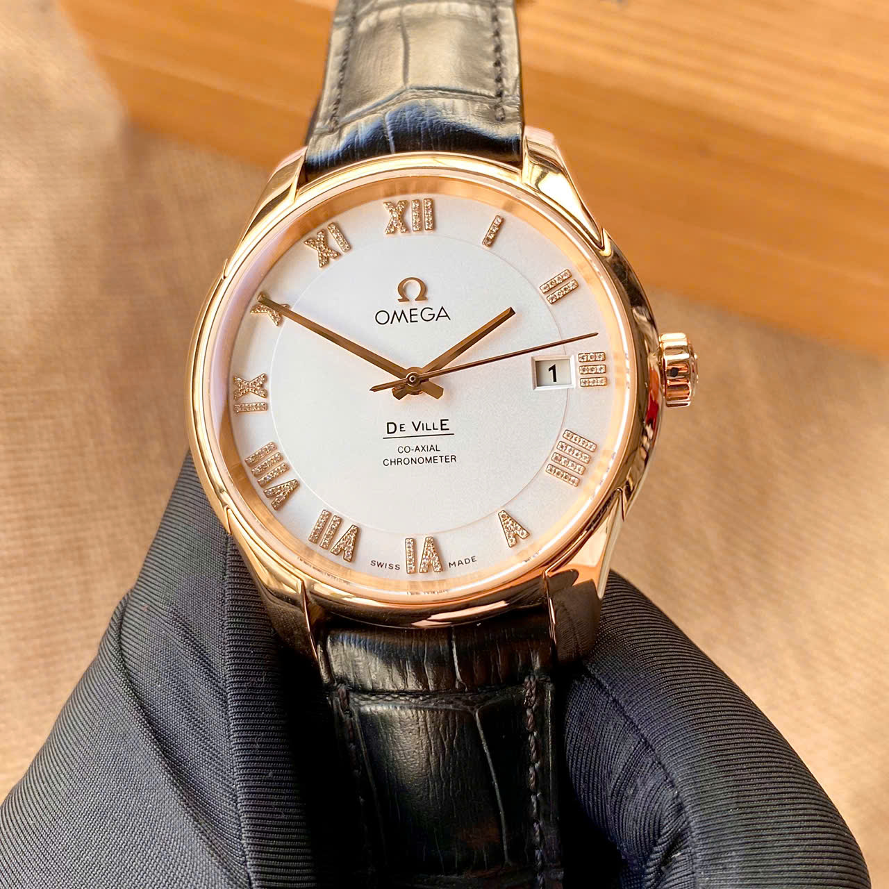 Omega DeVille Hour Vision Chronometer 431.53.41.21.52.001 Omega DeVille Hour Vision Chronometer 431.53.41.21.52.001