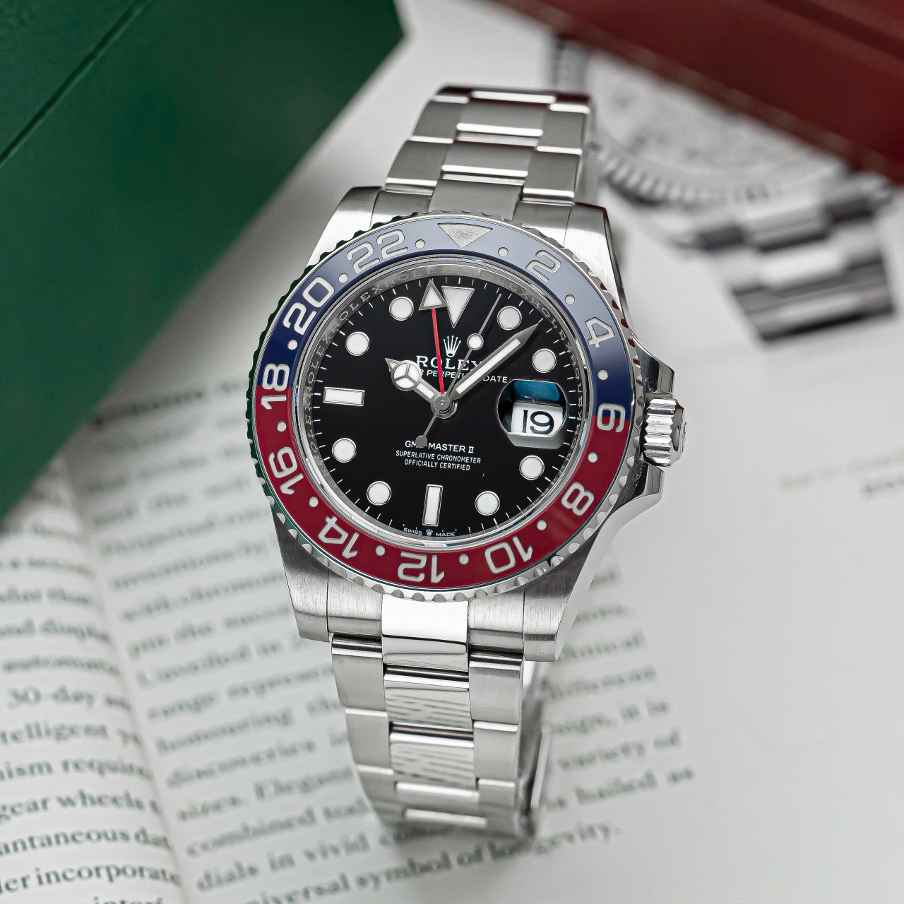 `Rolex GMT Master II Pepsi 126710BLRO Rolex GMT Master II Pepsi 126710BLRO